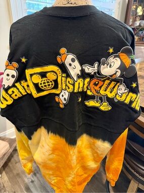 Disney Parks Unisex Halloween Tie-Dye Spirit Jersey - NWOT